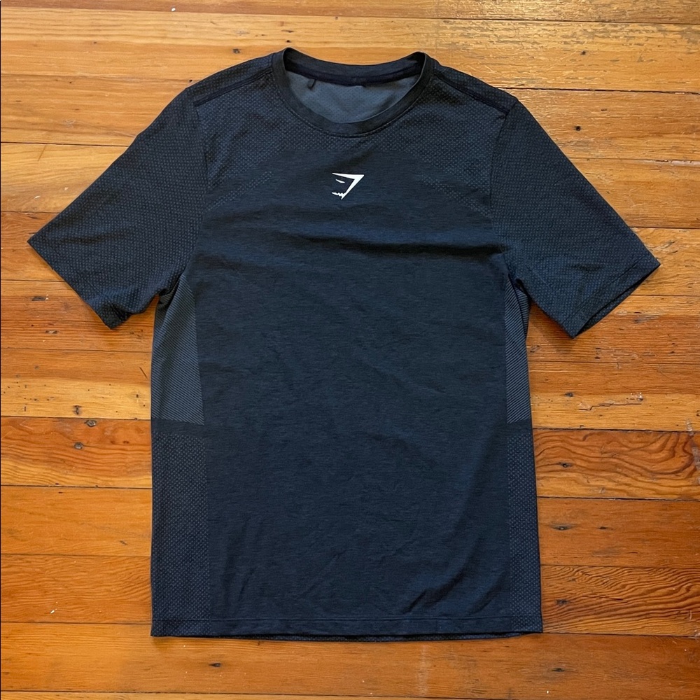 Gymshark Black Men's Short-Sleeve Training Tee